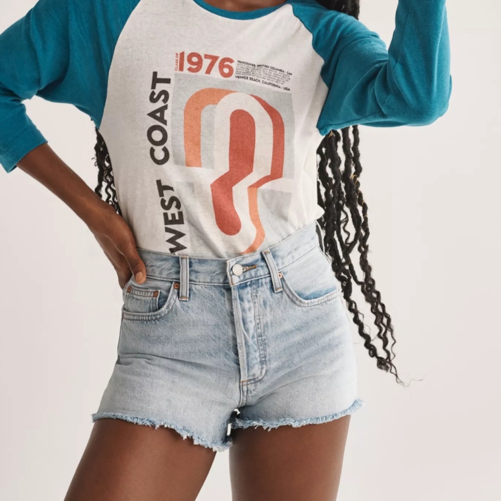 Denim Forum ARITZIA The Ex Boyfriend Shorts